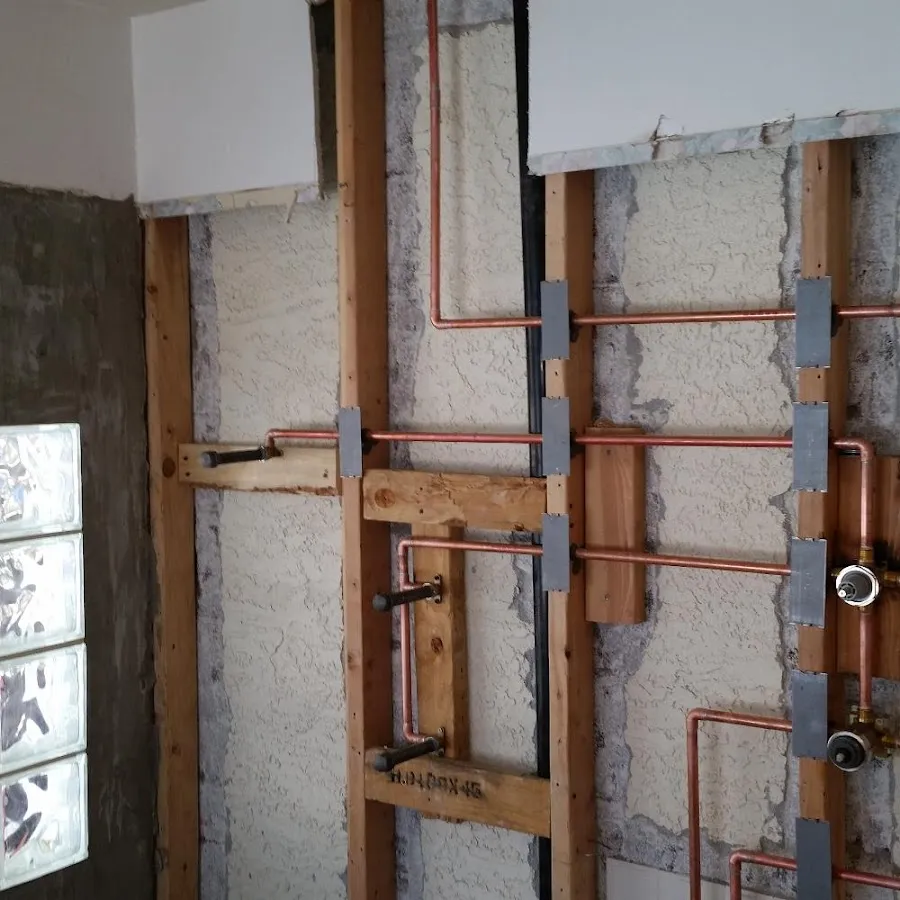 Copper pipe installation for Burst Pipe Repair in Evanston